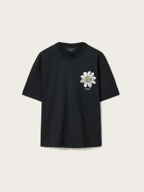 ALLSAINTS PETALS OVERSIZED SHORT SLEEVE GRAPHIC T-SHIRT