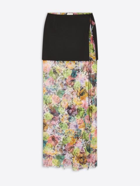 Dries Van Noten FLORAL WRAP SKIRT