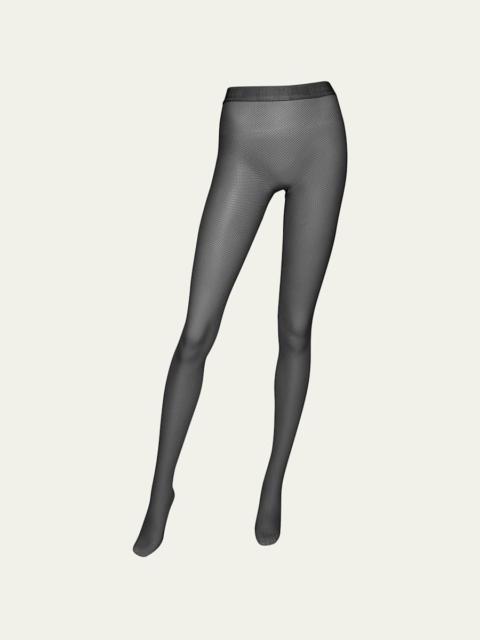 Wolford Matte Fishnet Tights