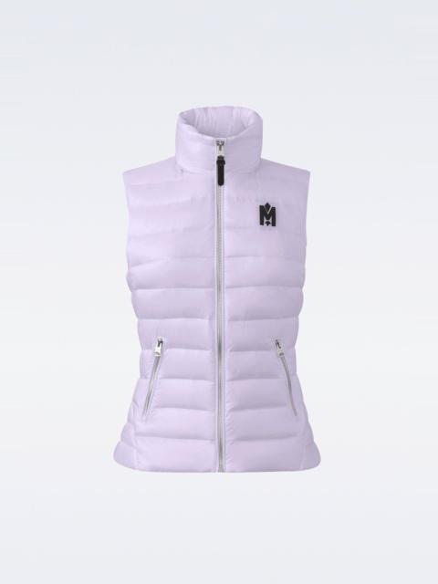 MACKAGE KARLY Recycled E3-Lite down vest with peplum