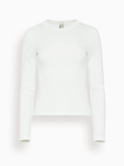 FLORE FLORE Max Tee in White