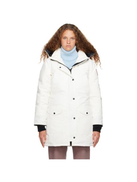 Canada Goose White Trillium Down Jacket