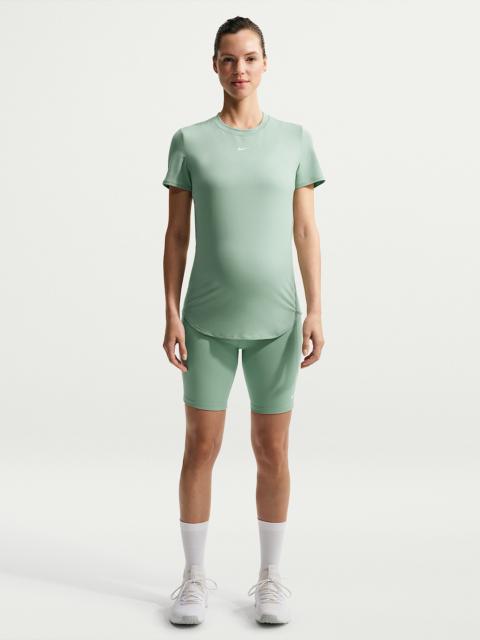 Nike Nike (M) One Women's Dri-FIT High-Waisted 8" Biker Shorts With Pockets (Maternity)