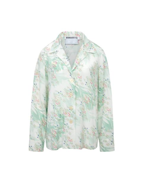 BERNADETTE Pyjama Louis Blouse Silk Satin