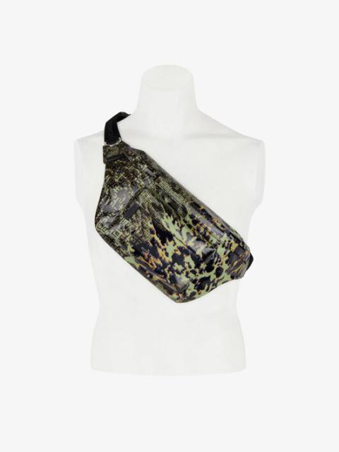 Givenchy ESSENTIEL U BUM BAG IN PRINTED NYLON