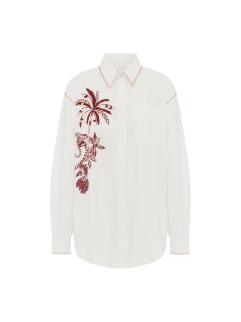 ALÉMAIS Odie Embroidered Shirt
