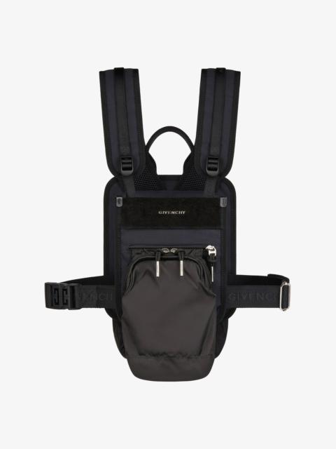 Givenchy CORSET BAG IN NYLON AND SUEDE