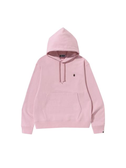 BAPE Ape Head One Point Relaxed Fit Pullover Hoodie 'Pink'