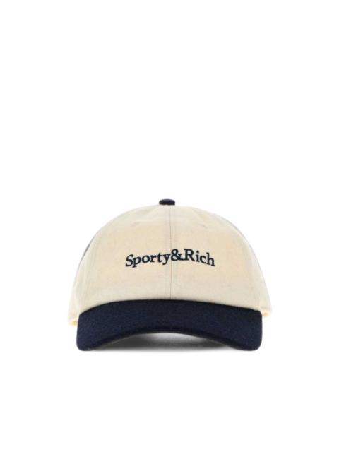 Sporty & Rich Marcus Serif baseball cap