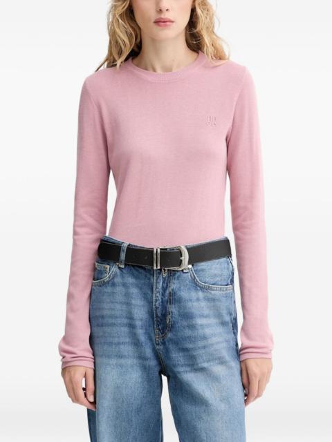 HUGO embroidered-logo sweater