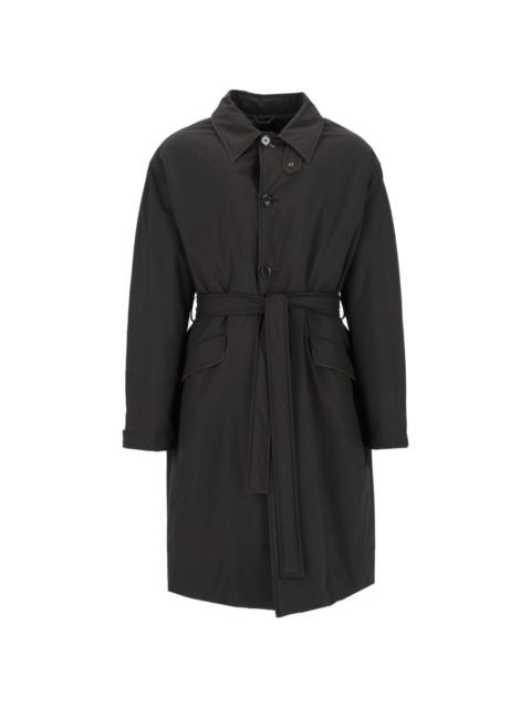 Dolce & Gabbana belted single-breasted car coat