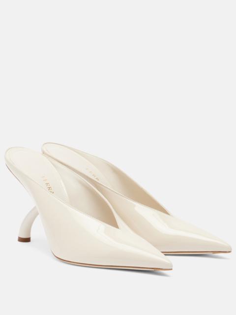 FERRAGAMO Patent leather mules
