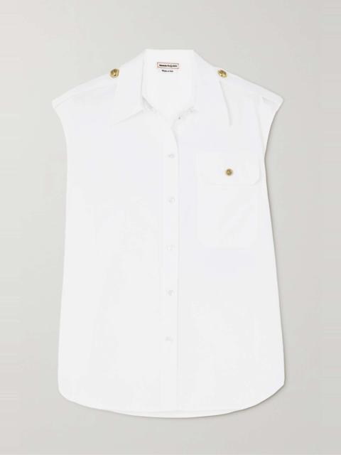 Alexander McQueen Cotton-poplin shirt