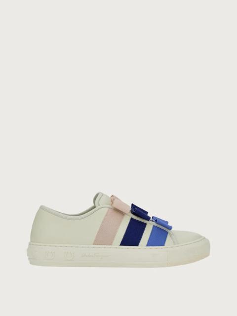 FERRAGAMO VARA BOW SNEAKER