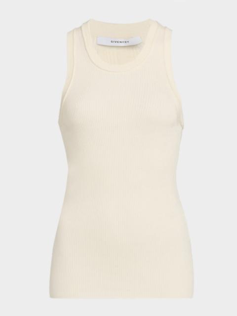 Givenchy Wool Rib Tank Top
