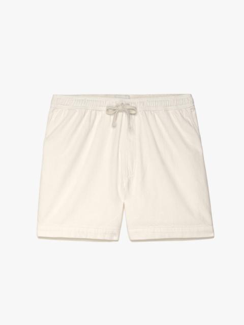 FRAME Textured Terry Short in Off White