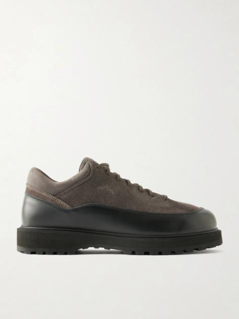 Diemme Cornaro Gala Leather-Trimmed Suede Hiking Boots