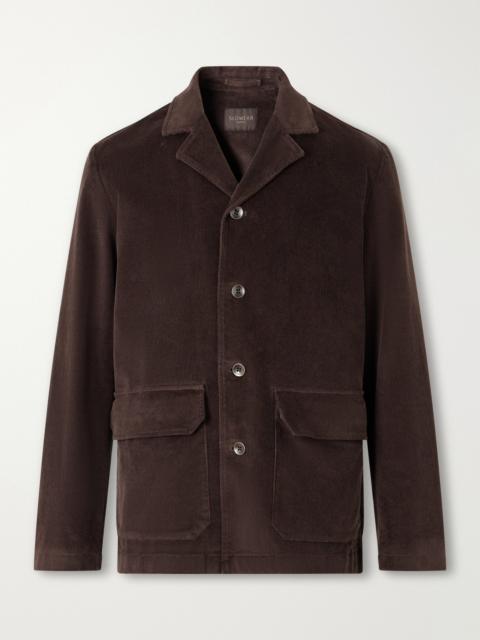 SLOWEAR Incotex Stretch-Cotton Corduroy Blouson Jacket