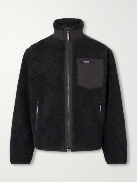 Corridor Shell-Trimmed Fleece Jacket