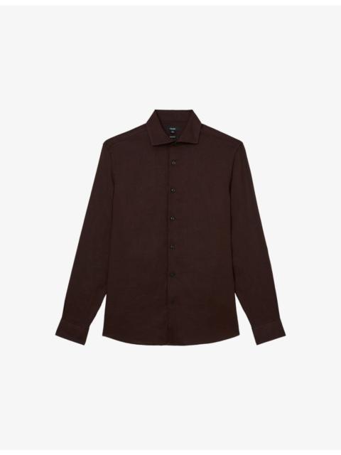 REISS Ruban Regular-Fit Linen Shirt