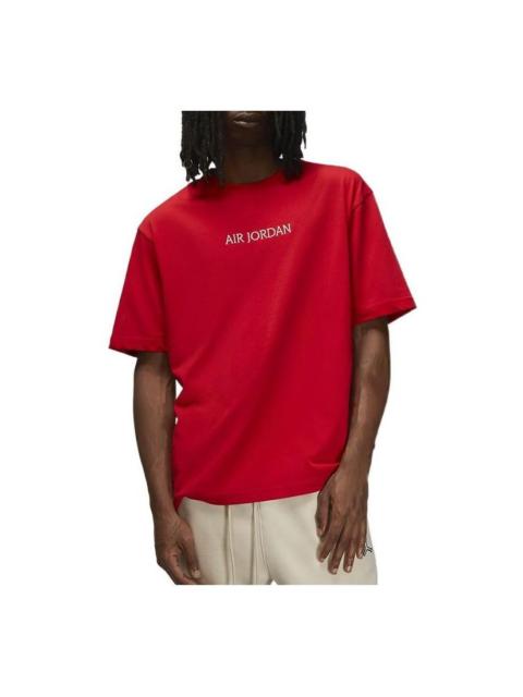 Jordan Air Jordan "Air Jordan" T-Shirt 'Fire Red' DO6098-612