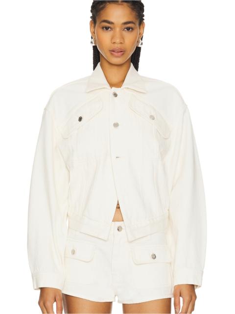 GRLFRND Amelia Oversized Cinched Waist Jacket