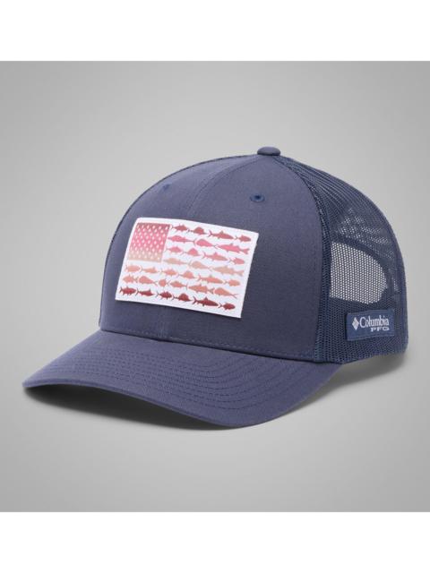 Columbia PFG Fish Flag Mesh Snapback