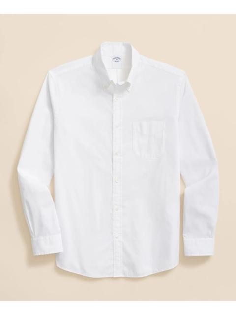 Brooks Brothers Performance Series Stretch Polo Button-Down Collar Sport Shirt