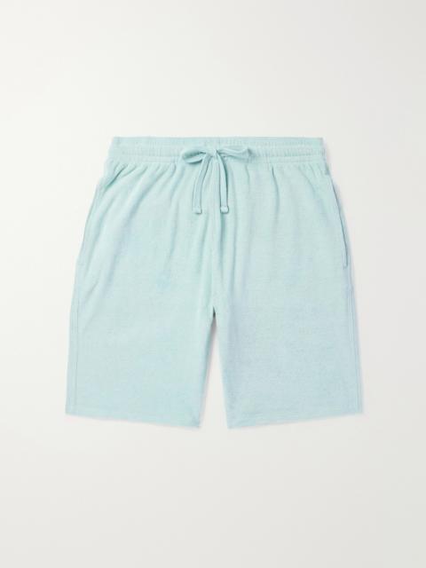 Vilebrequin Bolide Straight-Leg Organic Cotton-Blend Terry Drawstring Shorts