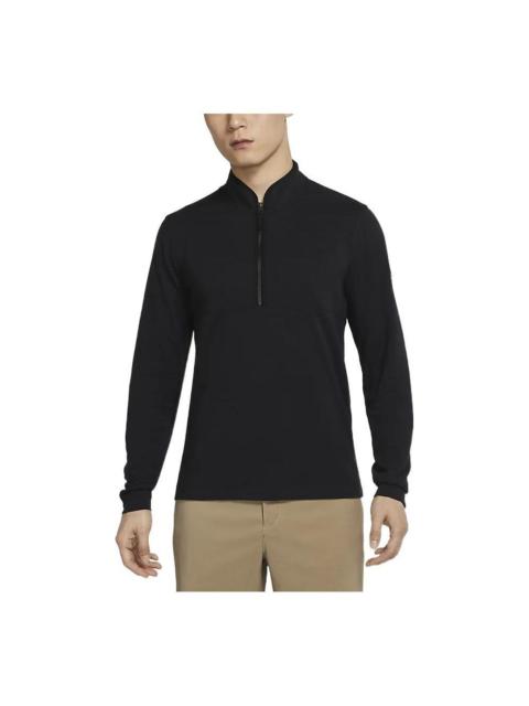 Nike Nike DRI-FIT zipped top 'Black' DJ5475-010
