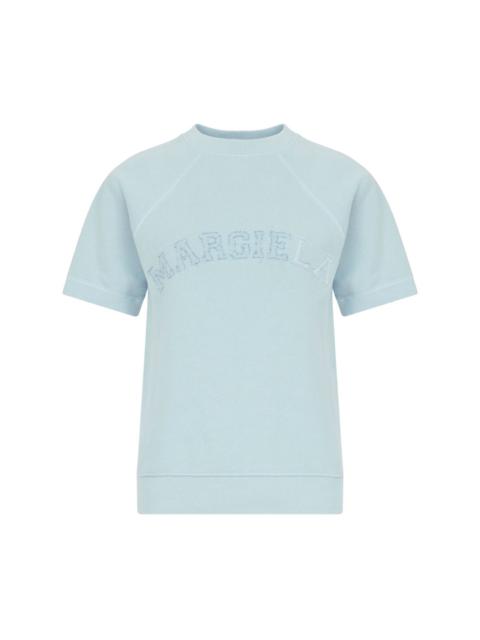 Maison Margiela logo-print cotton sweatshirt