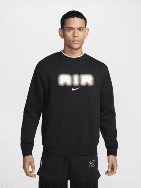 Nike Air Men's Fleece Crew-Neck Sweatshirt