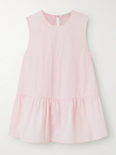 CECILIE BAHNSEN Ruffled Taffeta Blouse