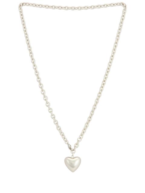 ROXANNE ASSOULIN Mini Puffy Heart Necklace