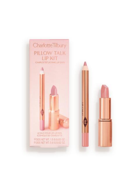 Charlotte Tilbury MINI PILLOW TALK LIP KIT PILLOW TALK FAIR