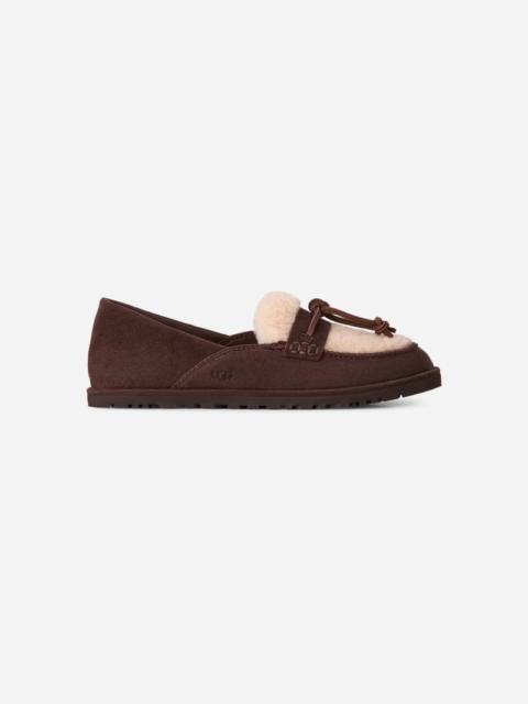 UGG ® Women's Zora Loafer Sheepskin Shoes in Burnt Cedar
