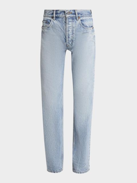SAINT LAURENT Relaxed Slim-Leg Ankle Jeans