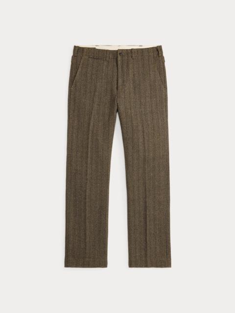 RRL by Ralph Lauren Slim Fit Linen-Blend Herringbone Pant