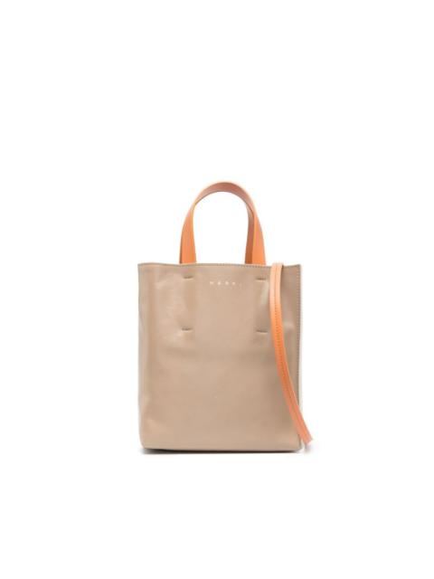 Museo leather tote bag