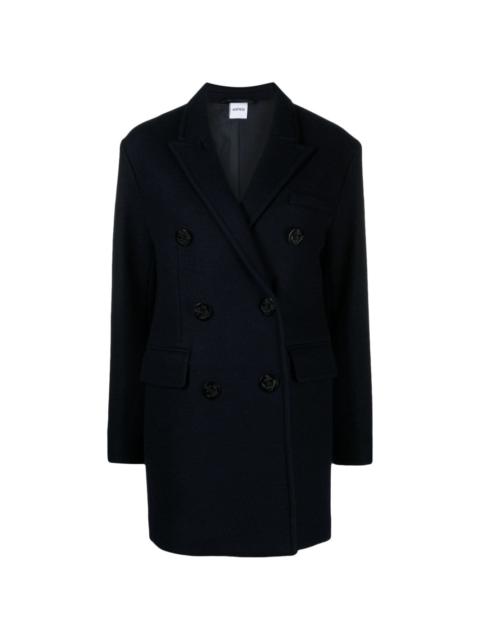 Aspesi double-breasted wool coat