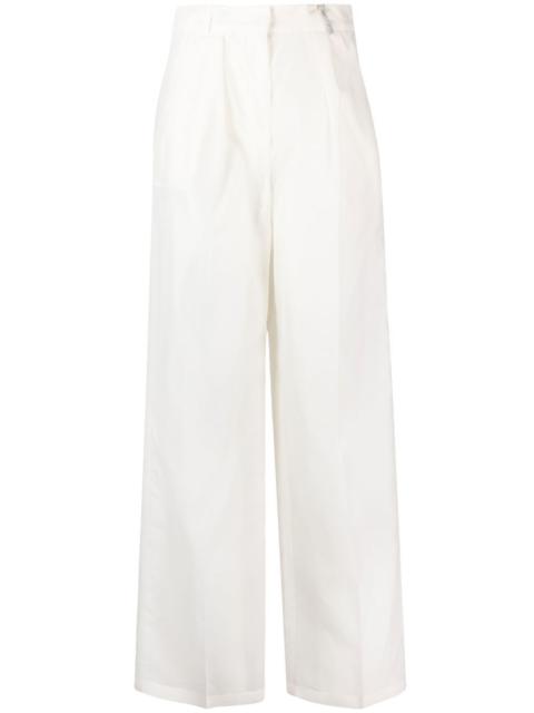 FABIANA FILIPPI transparent-leg loose-fit trousers