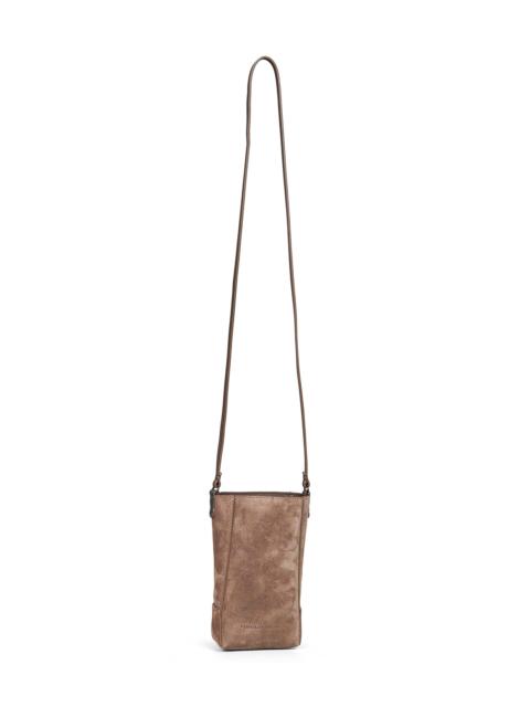 Brunello Cucinelli Brown BC Duo phone case