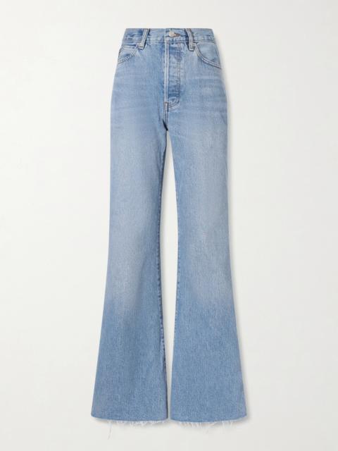 FRAME The Lax High-rise Flared Jeans