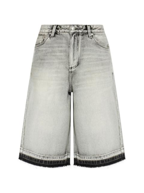 MISBHV frayed denim shorts