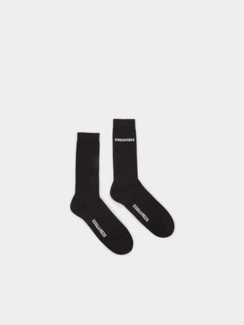 DSQUARED2 DSQUARED2 VISCOSE LOGO SOCKS