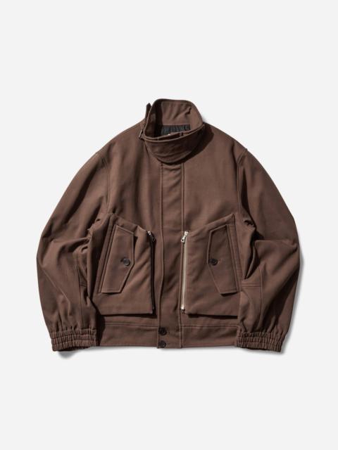 Dries Van Noten Men's Oveyded Shell Jacket Mud