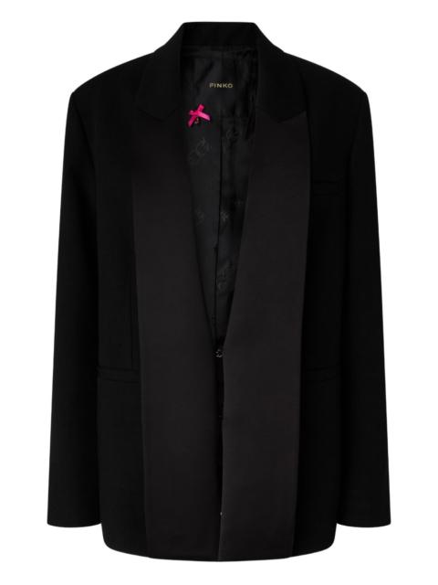 PINKO shawl-lapel blazer