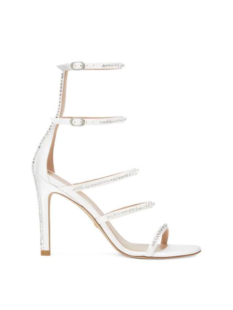 Stuart Weitzman NUDISTGLAM 100 GLADIATOR SANDAL