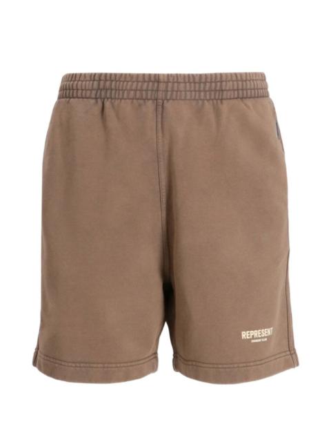 REPRESENT Owners Club logo-print shorts