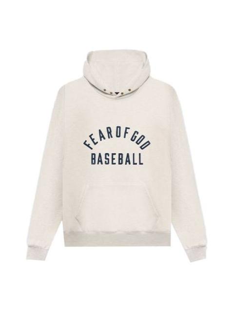 Fear of God Fear of God Baseball Hoodie 'Cream Heather' FG50-046OFL-101